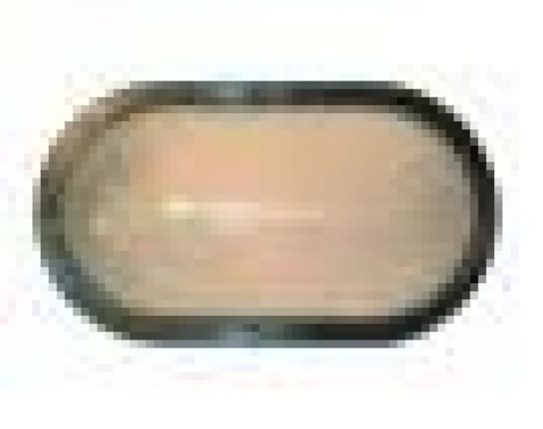 Aplique Ovalado  Base Bronceada y Plafon