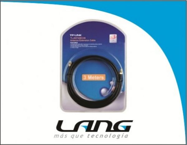 CABLE EXTENSI&Oacute;N DE ANTENA DE 3M TP-LINK