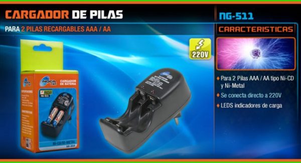 CARGADOR DE PILAS AA-AAA!!!