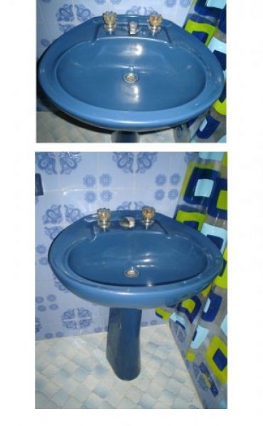 JUEGO DE BA&Ntilde;O DE RELIQUIA ESPECTACULAR!!