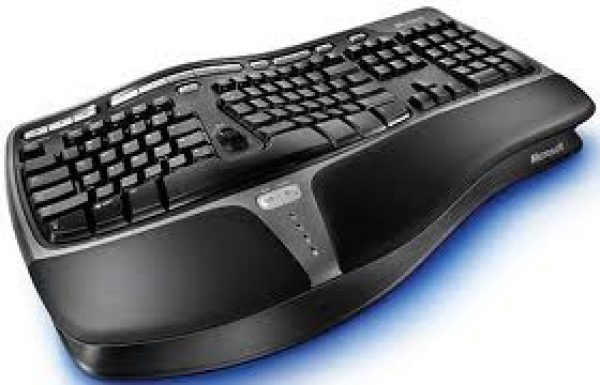 Teclado Microsoft Natural Ergonomic USB