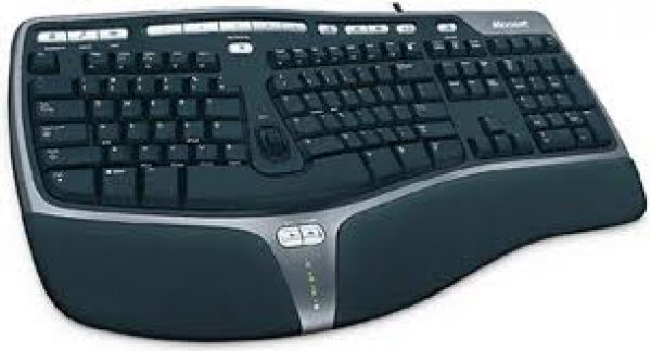 Teclado Microsoft Natural Ergonomic USB