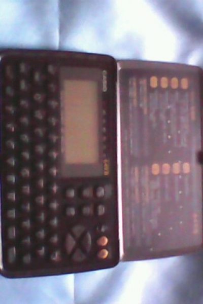 vendo agenda electronica casio