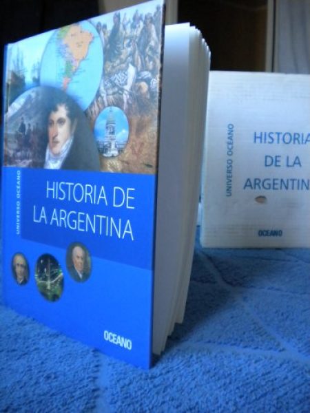 Libro de Historia Argentina. Ed: Oc&eacute;ano
