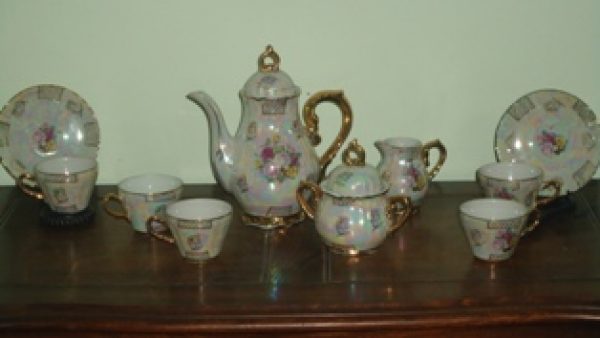 JUEGO DE TE PORCELANA JAPONESA