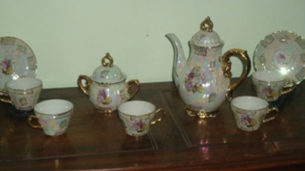 JUEGO DE TE PORCELANA JAPONESA