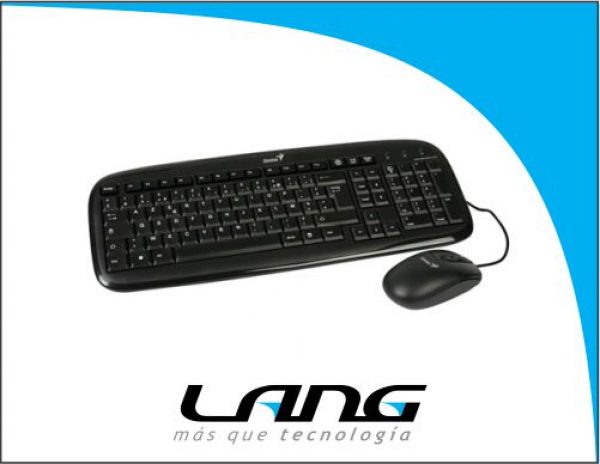 KIT TECLADO+MOUSE SLIMSTAR C110 GENIUS