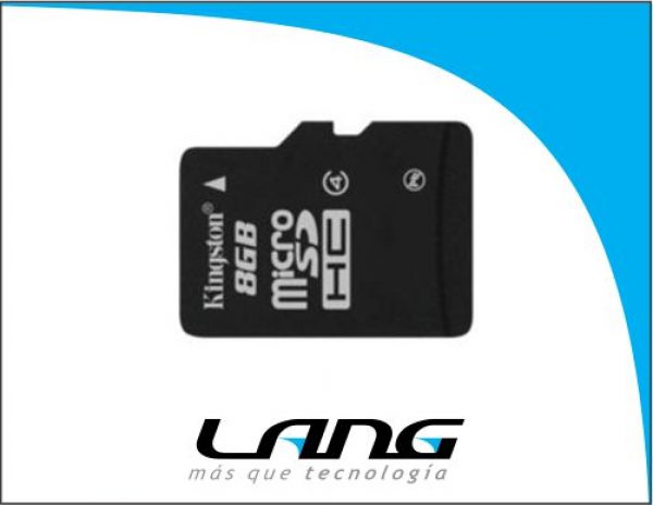 TARJETA MICRO SD+ADAPTADOR SD DE 8GB