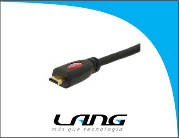 CABLE MICRO HDMI A HDMI DE 1.8M