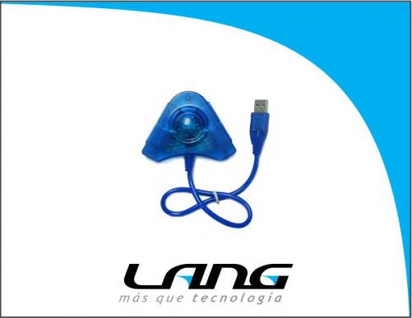 ADAPTADOR DOBLE  JOYSTICK DE PS2 A USB