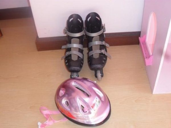 Patines rollers c/casco
