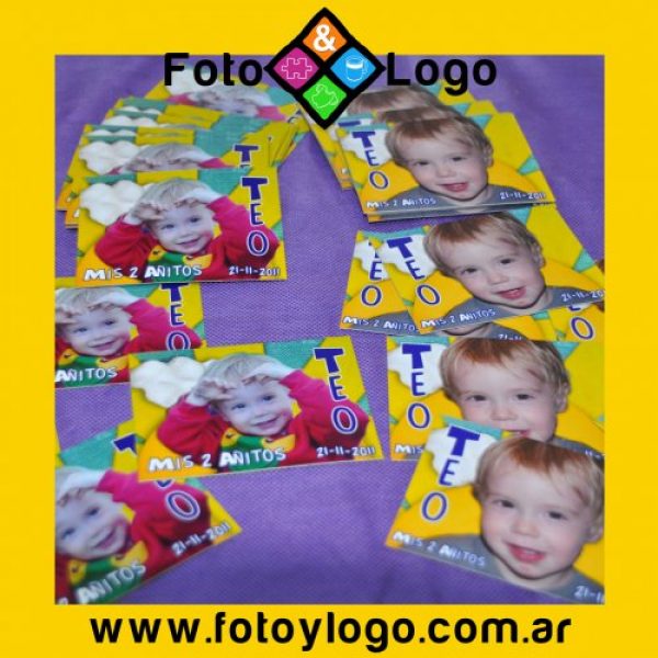 FotoyLogo 30 Tarjetas Imantadas