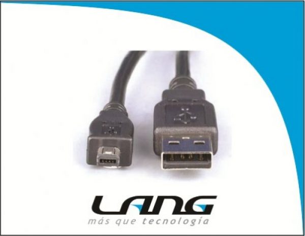CABLE USB A MINI USB DE 4 PINES