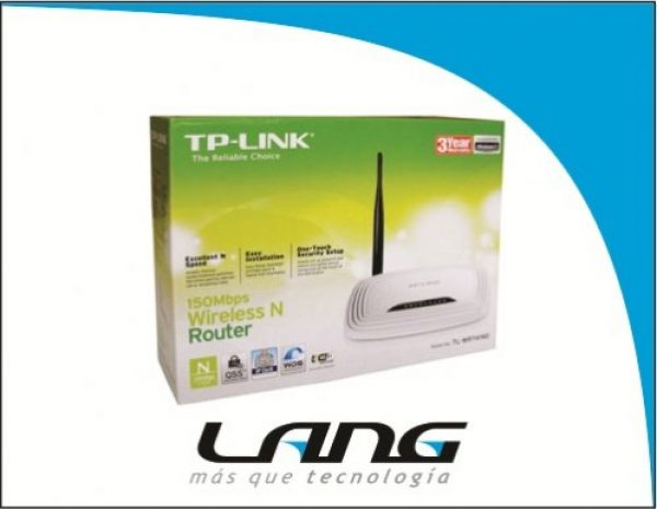 ROUTER WI-FI 150MBPS ANTENA DESMONTABLE