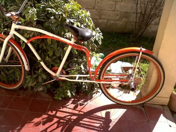 Cuadro bicicleta choppera O alargada
