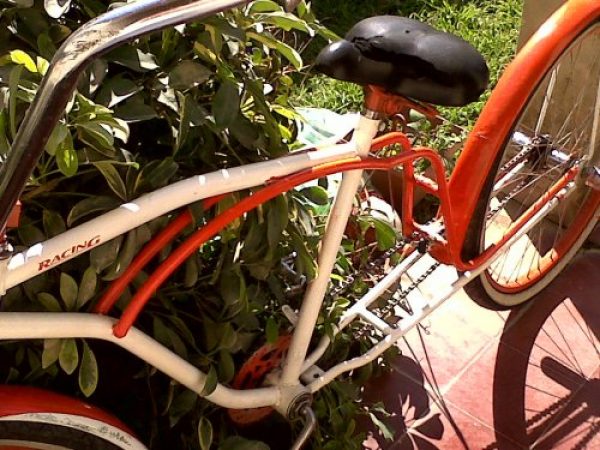 Cuadro bicicleta choppera O alargada