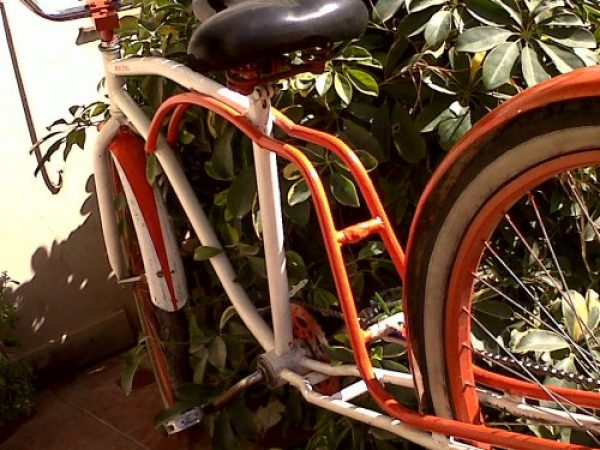 Cuadro bicicleta choppera O alargada