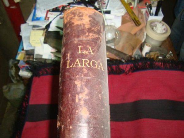Antiguo Libro De Estancia