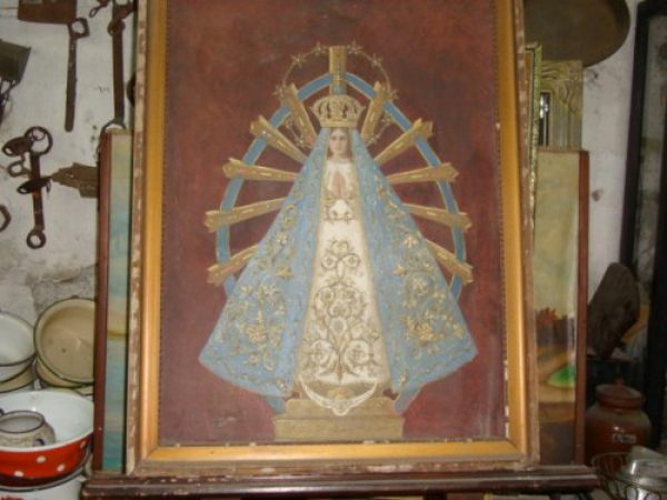 Oleo virgen de Lujan