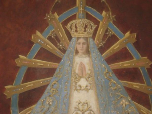 Oleo virgen de Lujan