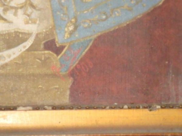 Oleo virgen de Lujan