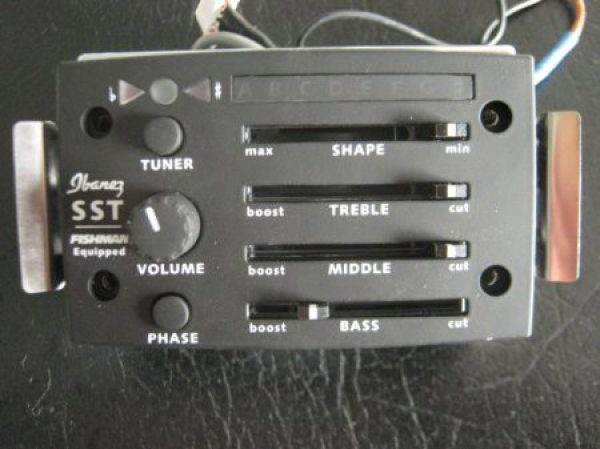 Mic + Afinador Fishman Ibanez guitarra