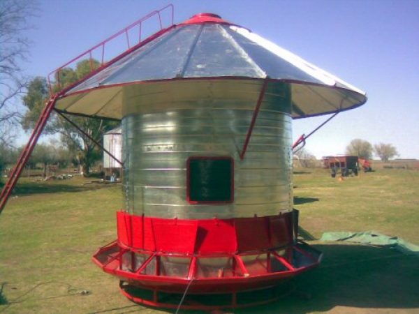 silos aereos, carros, sinfines, galpone.