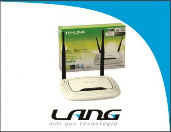 ROUTER WIFI 300MBP 2 ANTENAS DESMONTABLE