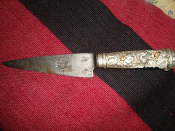 antiguo cuchillo Alimar