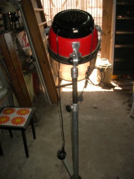 SECADOR DE PIE Y PALANGANA
