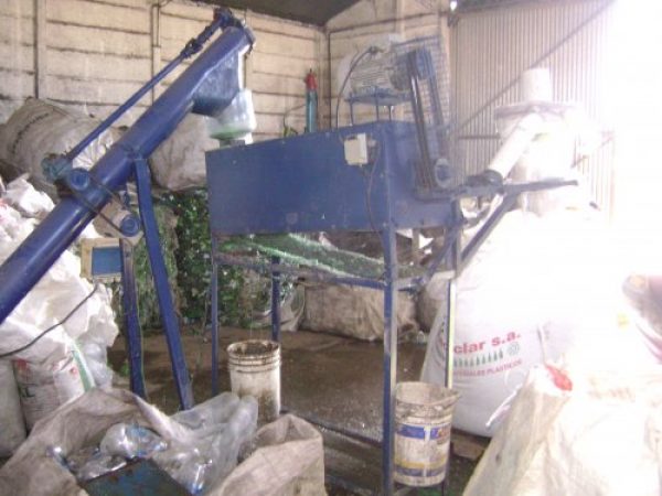 Linea de molienda de plastico