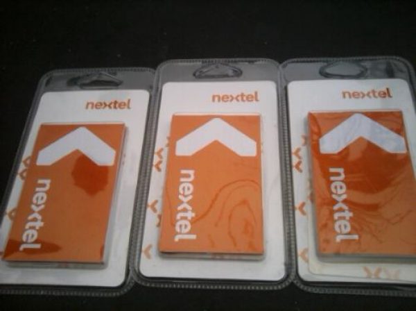 CHIP NEXTEL A TARJETA SIN ABONO MENSUAL