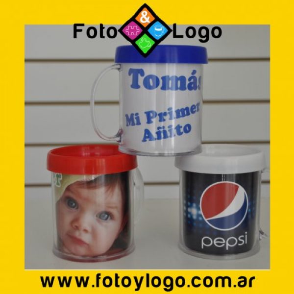 FotoyLogo 10 Tazas PortaFoto Infantil