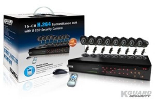 KIT VIGILANCIA 8 CAM / 16 CANALES KGUARD