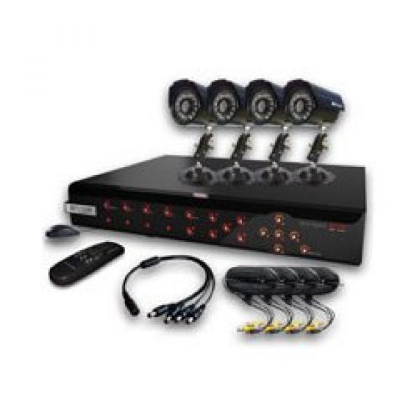 KIT VIGILANCIA 4 CAM / 8 CANALES KGUARD