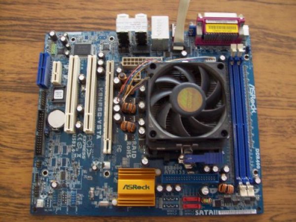 Mother Asrock K8nf6g-vsta con Athlon 64