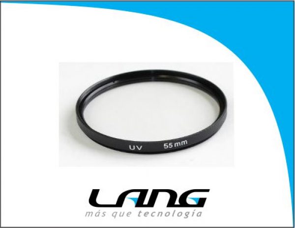 FILTRO UV PARA CAMARAS 55MM