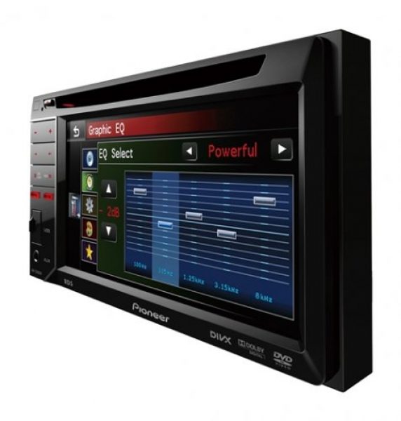 RECEPTOR AUTO AV PIONEER-4 CHANEL-TACTIL