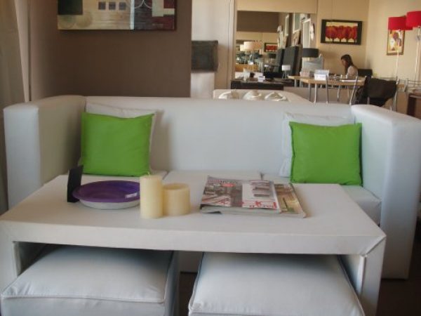  Sillon mesa y puff. Entrega Inmediata.
