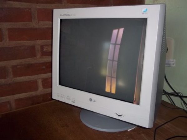 Monitor 17" LG Flatron en uso
