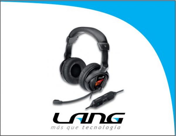 AURICULARES GAMERS GENIUS CON VIBRACION