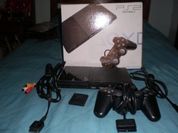 PS2 Chipeada + Joystick + 7 Juegos