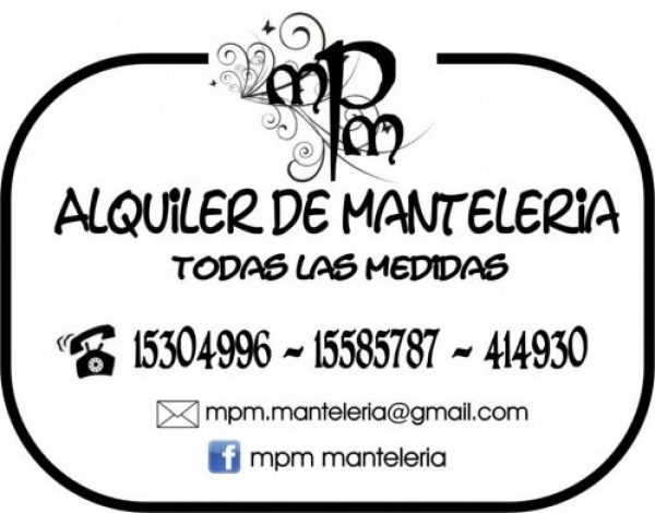 Alquiler de Manteler�a mpm