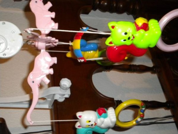 Mobil musical para bebe.Impecable.