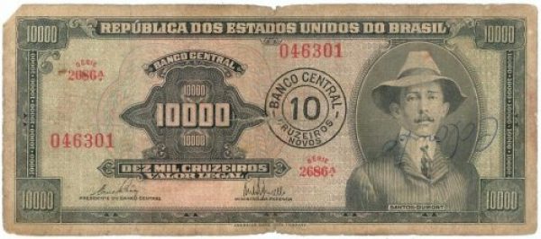 Billete Brasil -A&ntilde;o 1967