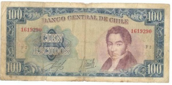 Billete Chile - A&ntilde;o 1962/75