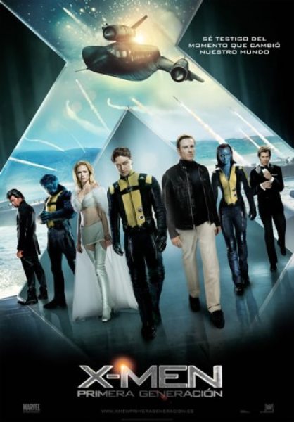 X Men First Class (Afiche del cine) 