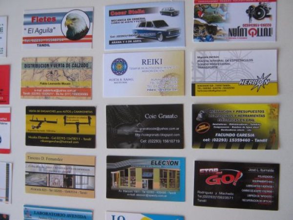100 TARJETAS FULL COLOR
