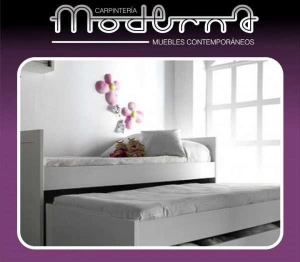 CAMA NIDO CON CIRCULOS