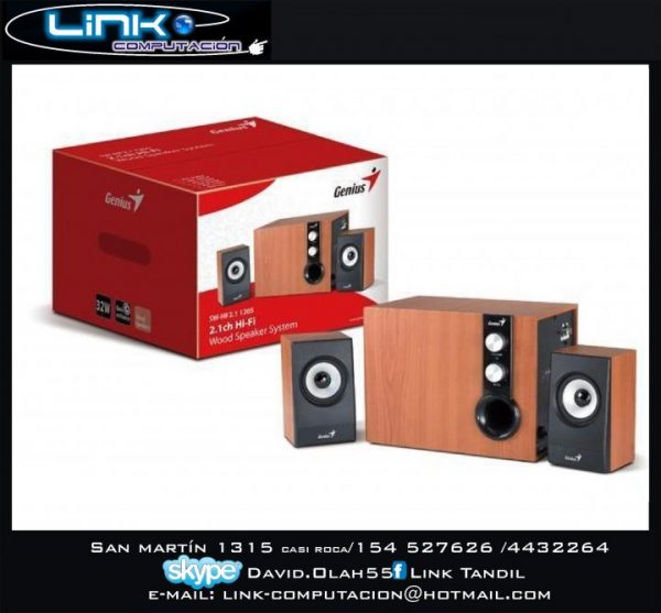 LINK / EQUIPO AUDIO 2.1 GENIUS 355 